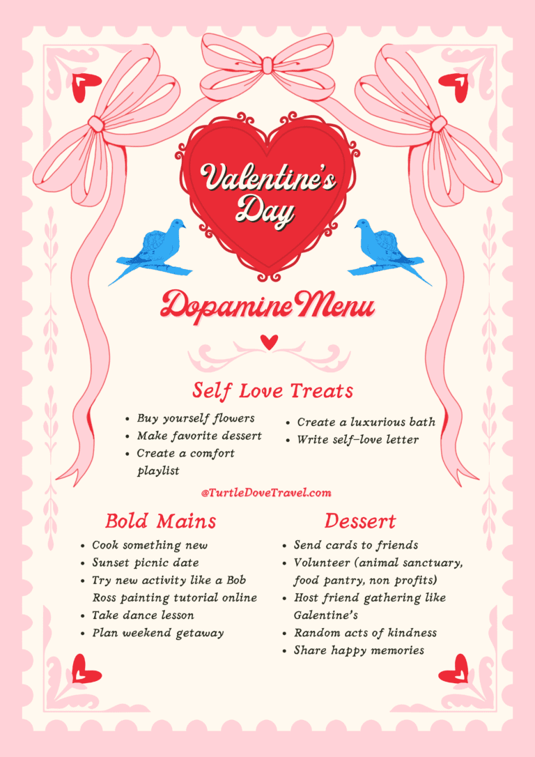 The Best Valentine’s Day Dopamine Menu (for Singles!)